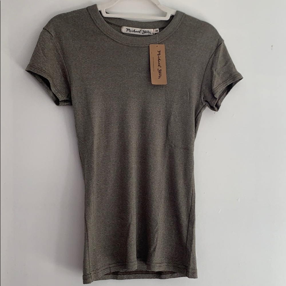 Women’s Michael stars olive green top
